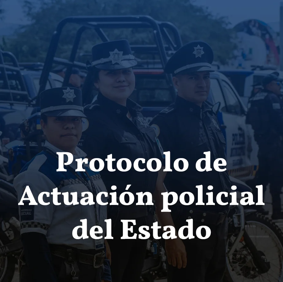 Protocolo de Actuación Policial en el Estado